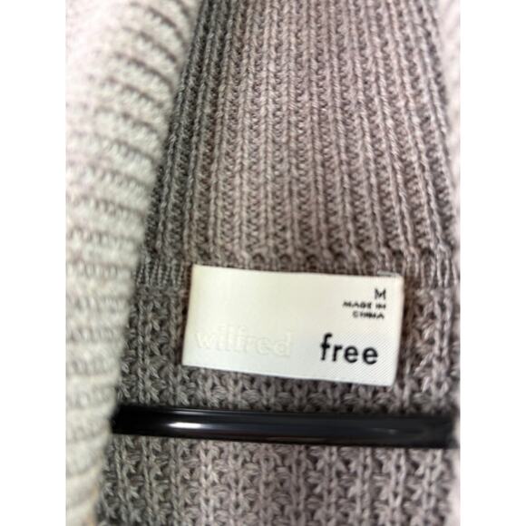 Wilfred Free Bianca Sweater Dress – Oatmeal – 100% Merino Wool – Size M - Picture 6 of 7